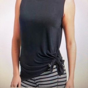 Athleta Side Slit Tank Gray
